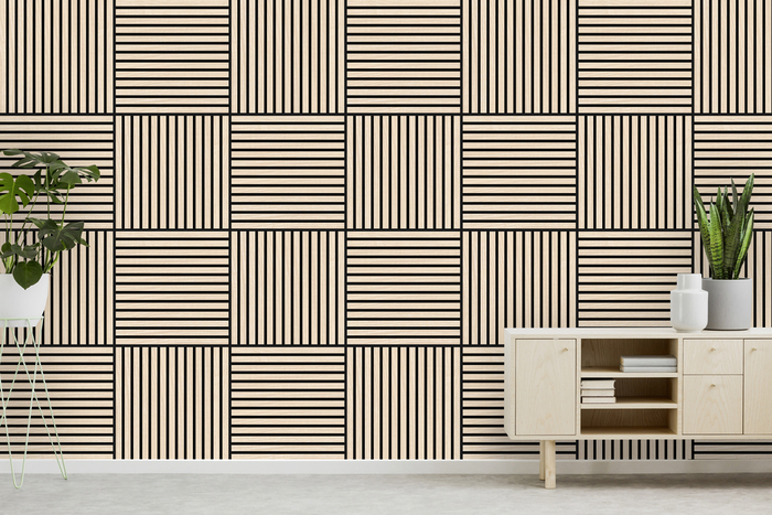 Jangal Modular Wall akustikpanel 52 x 52 cm - Letea Oak